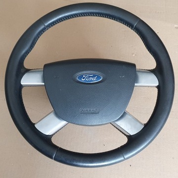 Ford c-max i руль кожаный подушка безопасности фото №1