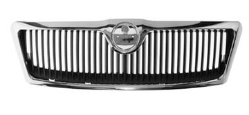 Решітка решітка радіатора skoda octavia ii '04-'12 фото №1
