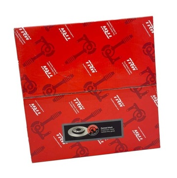 Диск тормозная зад l/p lexus gs, is i, trw df4509 фото №1