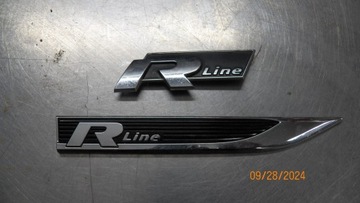 Емблема r-line vw golf vii 1.0 tsi фото №1