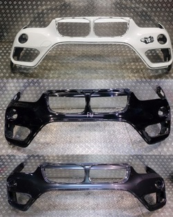 Bmw x1 f48 бампер накладка перед фото №1