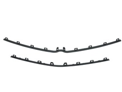 Opel mokka x 2020- чёрные планки решётка верх dół решётка чёрный фото №1