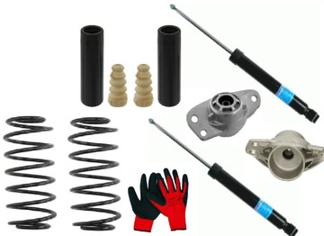 Амортизатори зад пружини розетка vw golf v+ 5+ фото №1