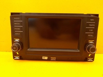 Vw passat b8 дисплей навигации 3g0919605d 14r.- фото №1