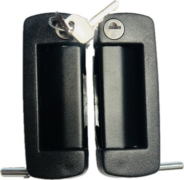 Ручка наружная дверь fiat 126p элегант правая кассета - 1szt пепел фото №1