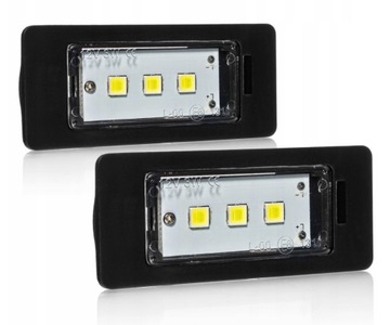 Підсвітка led номерного знака bmw e90 e91 e60 e61 x5 фото №1