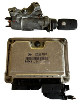 038906019af 0281010289 4b0905851c набор стартовый компьютер замок зажигания fabia i фото №1