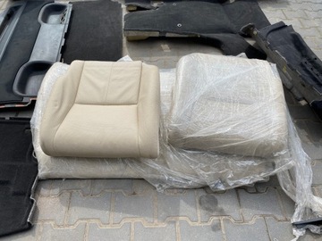 Диван задняя зад w216 cl mercedes кожа светлая фото №1