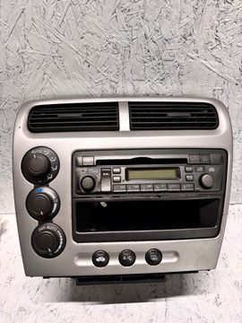 Рамка консоли средней панель радио honda civic vii 00- фото №1