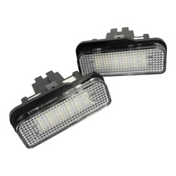 Подсветка номерного знака led mercedes w203 w211 w219 фото №1