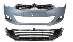 Citroen c4 10-18 бампер перед + решётка новый фото №1