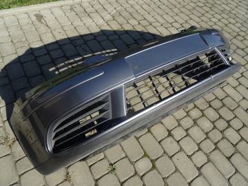 Vw golf v plus 05-08 бампер переднее оригинал la7t фото №1