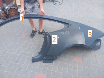 Bok jaguar f тип левая обшивка крыло фото №1