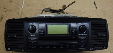 Заводські радіо cd тюнер toyota corolla e12 європа фото №1