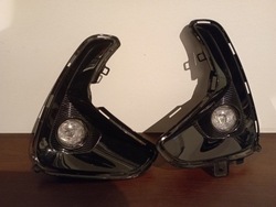 Yaris iv галоген led решётка блеск левый правый фото №1