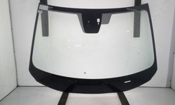 Стекло лобовое передняя mazda cx-5 2017- камера нагрев датчик зелёная фото №1