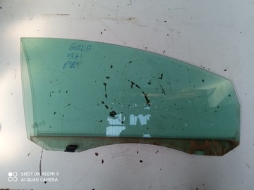 Vw golf 5 v plus + скло двері правий перед права фото №1