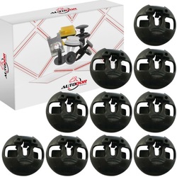 Audi a8 s8 клипсы зажимы кронштейны подкрылки заднего 4h0825429a фото №1