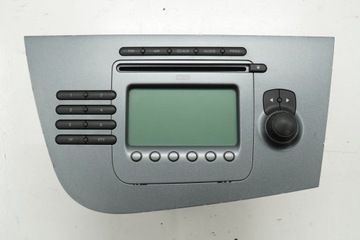 Seat leon ii altea радио cd англичанин 1p2035186a фото №1