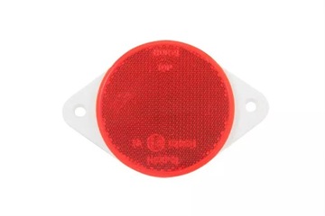 Відбивач круглий червоний przykręca з uszami lublin фото №1