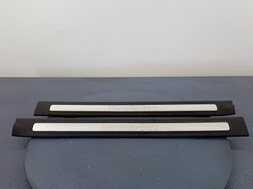 B класс w245 планки накладки пороговые перед 2 szt фото №1