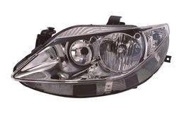Фара seat ibiza iv 03.08- le хромированный d фото №1
