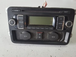 Vw caddy 3 iii рестайлинг 2k 10-15r радио cd радиопроигрыватель 5k0035156 фото №1