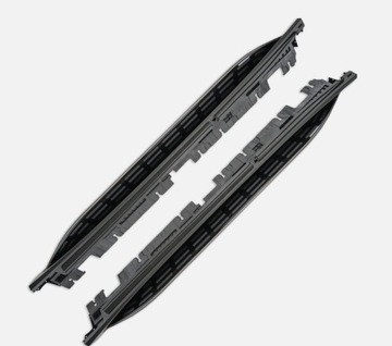 Градусы пороги боковые подножка порог mercedes gle c167 чёрные фото №1