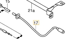 Volvo s80 права трос гальма стояночного фото №1