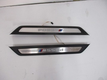 Накладка планка порогова bmw 5 g31 8064907 8064906 фото №1