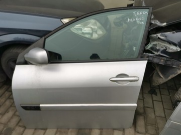 Дверь левая перед передние renault megane ii żelazko ted69 5дверь фото №1