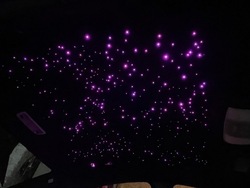 Потолок потолок niebo звезда led mercedes cls w218 фото №1