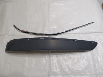 407 sw левая планка хром бампера заднего зад фото №1