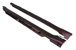 Vw arteon планка порогова 3g8853857 3g8853858 колір: ld3y crimson red планки фото №1