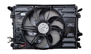 Комплект радиатор volkswagen transporter t7 гибрид фото №1