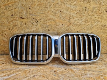 Решітка радіатора решітка bmw x3 g01 рестайлінг фото №1