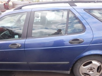 Дверь левый зад saab 9-5 универсал фото №1