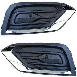 Volvo s60 v60 решітка бампера i планки хром ґрати ліва права набір фото №1