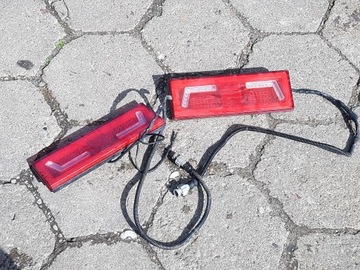 Лампа зад led 12v , 24v tir евакуатор причіп man,daf,iveco фото №1