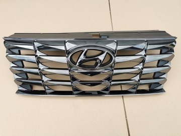 Hyundai tucson 4 iv 20- решётка радиатора решётка бампера передней 86351-n7100 фото №1