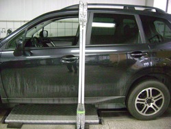 Kia sorento ii рейлінги дахові комплект фото №1