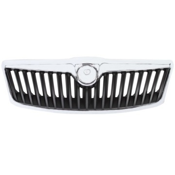 Решітка решітка радіатора skoda octavia ii 04-13 фото №1