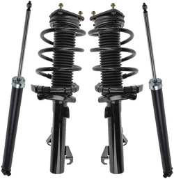 Амортизаторы пружины перед зад vw touran 1t zest фото №1