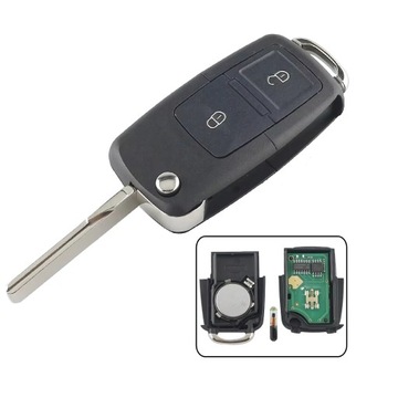 Ключ pilot з электроника volkswagen golf iv 1j0 959 753 ct 2002-2004 фото №1