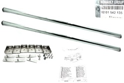 Накладки порогові обладнання трубами captur i оригінал фото №1