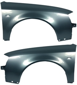 Крылья левый + правый do audi a6c5 97-05 оцинковка lx7z фото №1