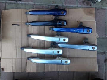 Mazda 2 3 5 6 gg ручка наружная левый перед eu фото №1