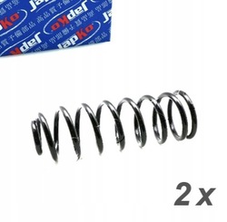 Пружини підвішування 2 штуки зад peugeot expert 1.9 70 td фото №1