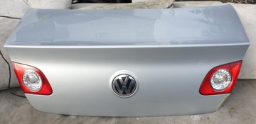 Кришка задня багажника vw passat b6 3c sedan срібна фото №1