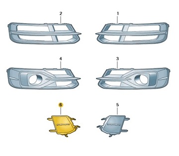 Нове оригінальні audi оригінальний номер накладка 4g0807246e фото №1
